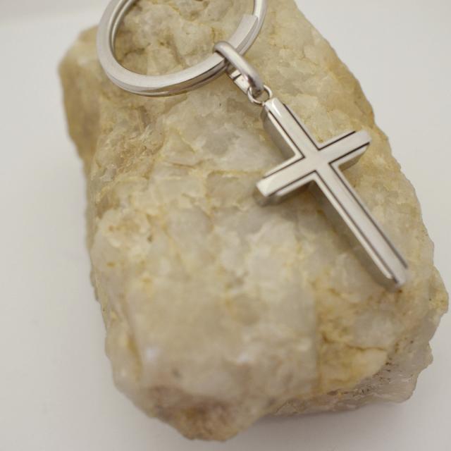 cross stainless steel keychain.jpg